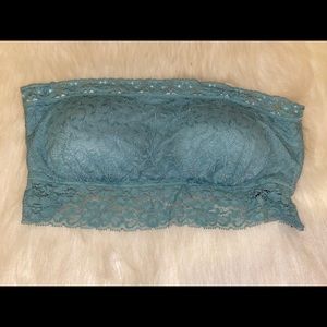 Teal blue bandeau